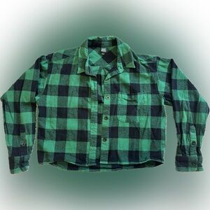 Saint Patrick’s Day Plaid Shirt - NWOT!